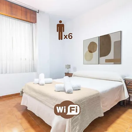 Apartment Amplio Apartamento A 250mts De La Playa 6 Pax Almeria